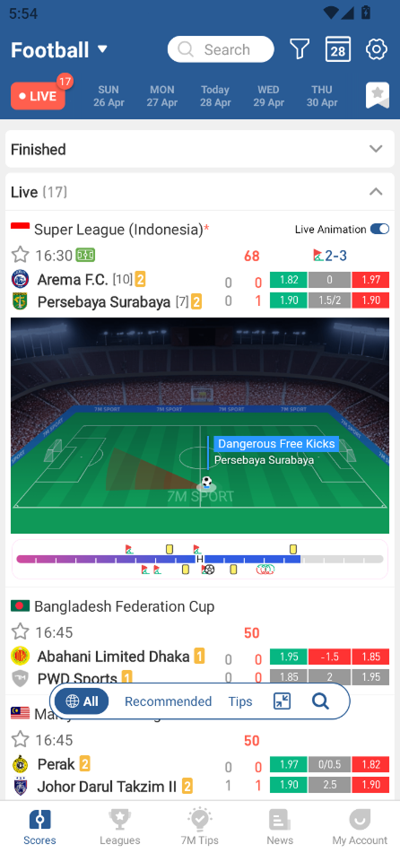 7M Scores feature 1